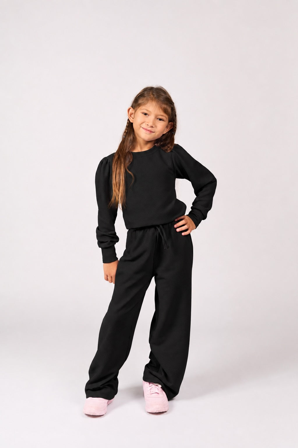 Tie Pant Black