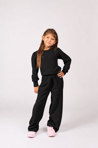 Tie Pant Black