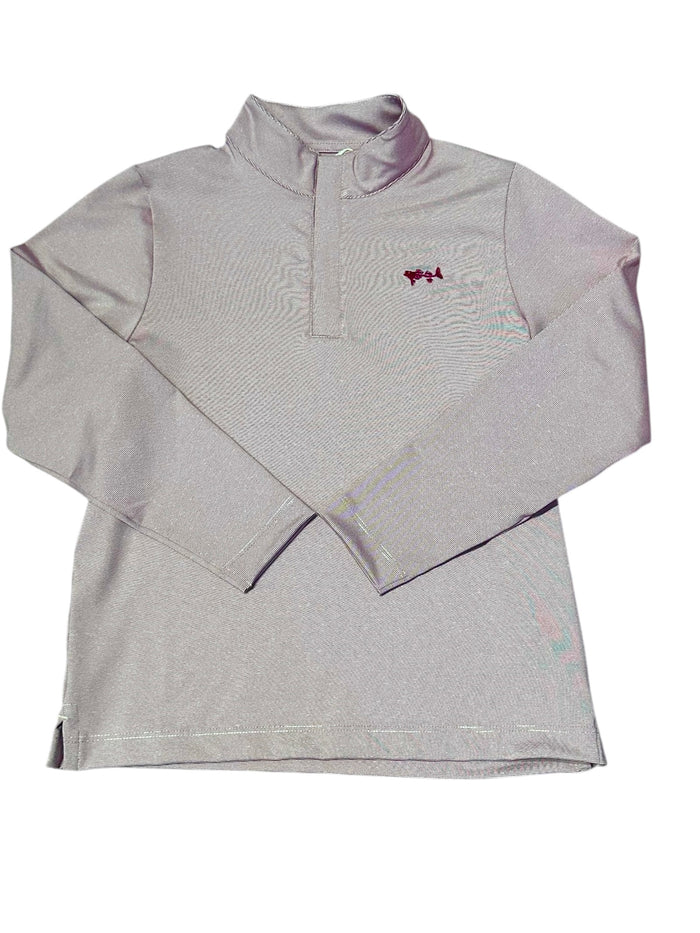 COASTAL COTTON MINERAL END ON END QUARTER ZIP