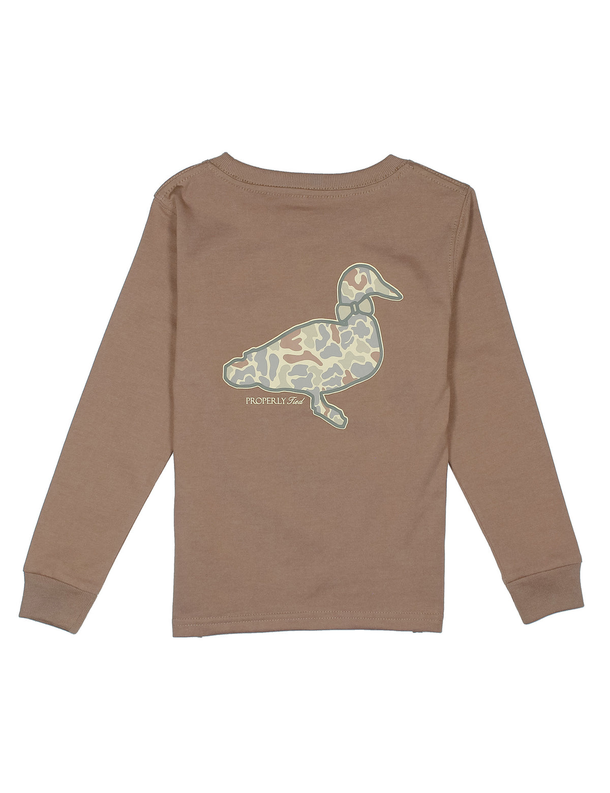 Baby Field Camo Logo LS Walnut