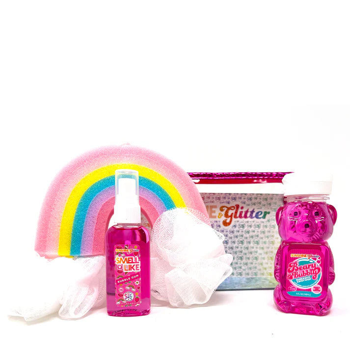 SUNSHINE & GLITTER BEARY BUBBLE GIFT SET