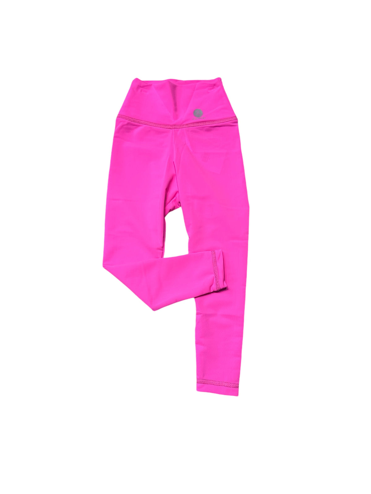 YOGA BABY HOT PINK HIGH WAISTED LEGGINGS