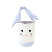 BITS & BOWS EASTER BUNNY BASKET LIGHT BLUE