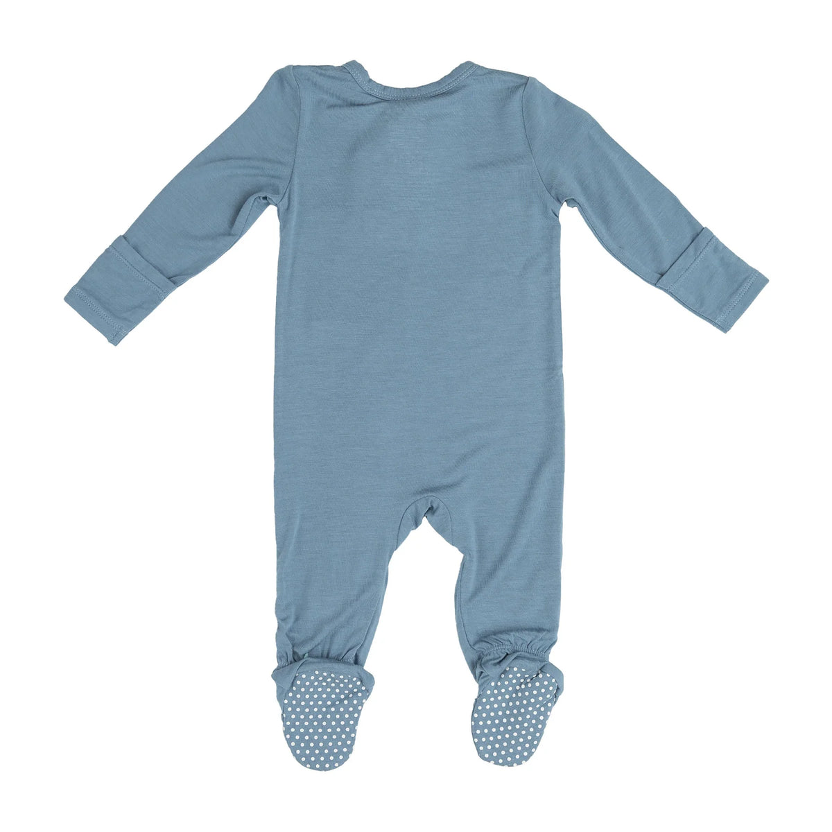 ANGEL DEAR 2 WAY ZIPPER FOOTIE BLUE SHADOW