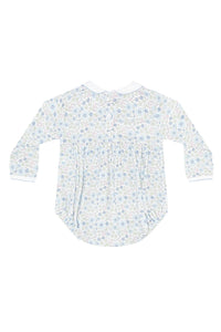 Nellapima Blue Meadow Smocked Bubble Blue