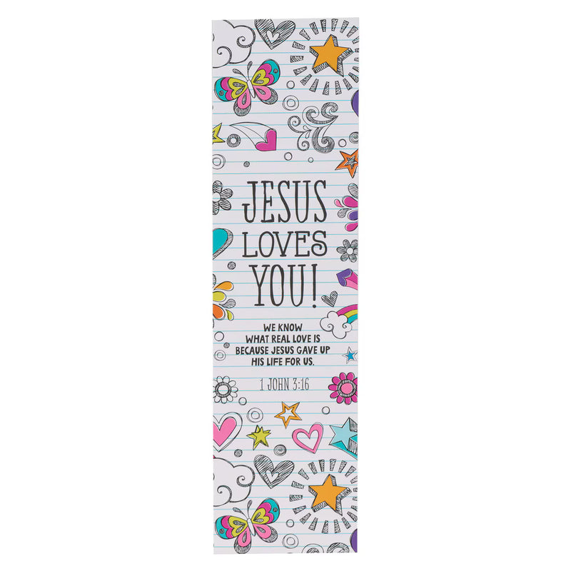 JESUS LOVES YOU BOOKMARK SET