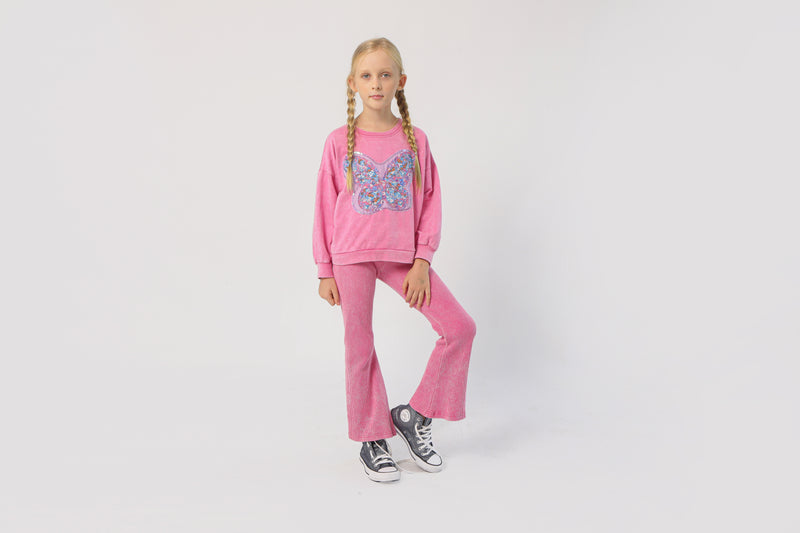 JOYOUS & FREE BUTTERFLY SWEATSHIRT