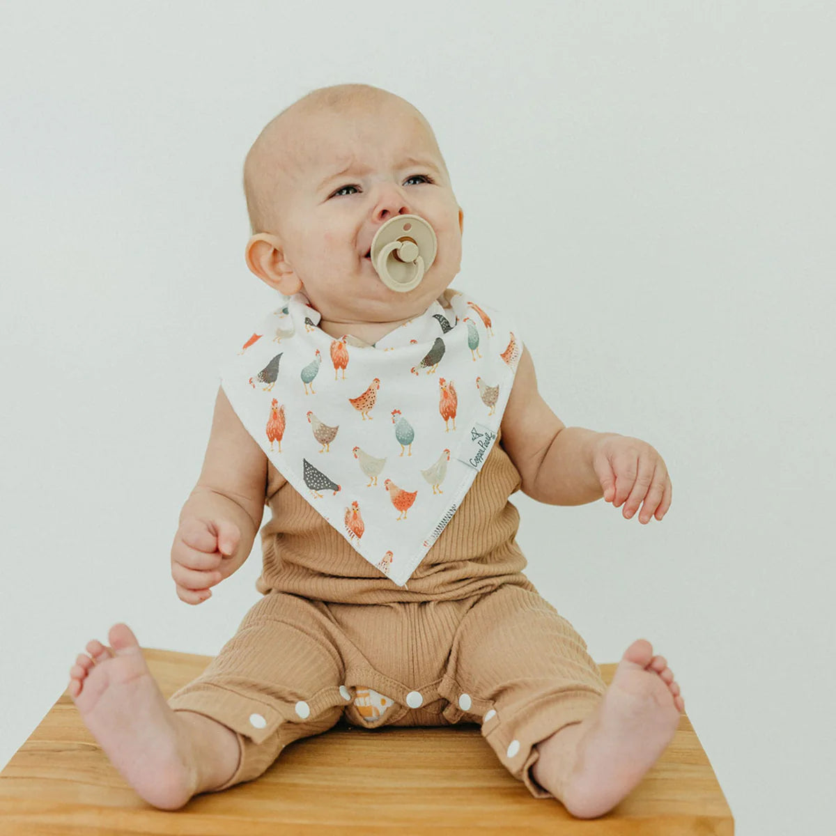 COPPER PEARL FARMSTEAD BIB SET