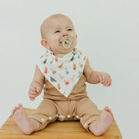 COPPER PEARL FARMSTEAD BIB SET