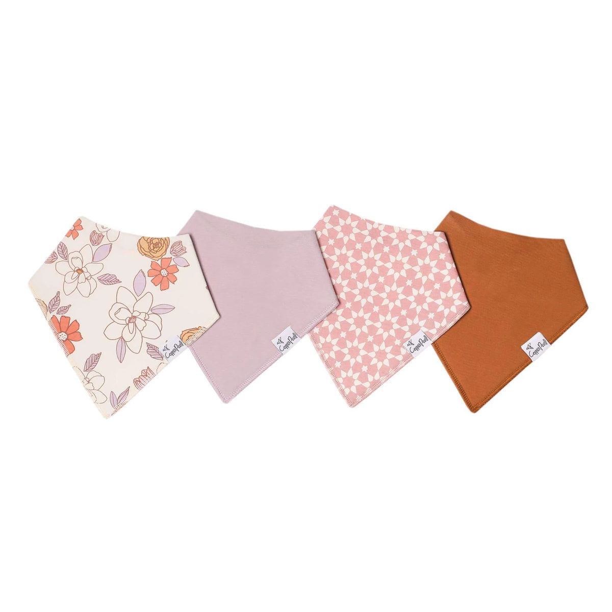 COPPER PEARL FERRA BIBS SET
