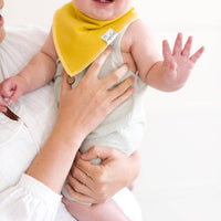 COPPER PEARL STONE BIB SET