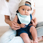 COPPER PEARL STONE BIB SET