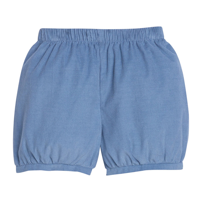 Banded Shorts Stormy Blue Corduroy