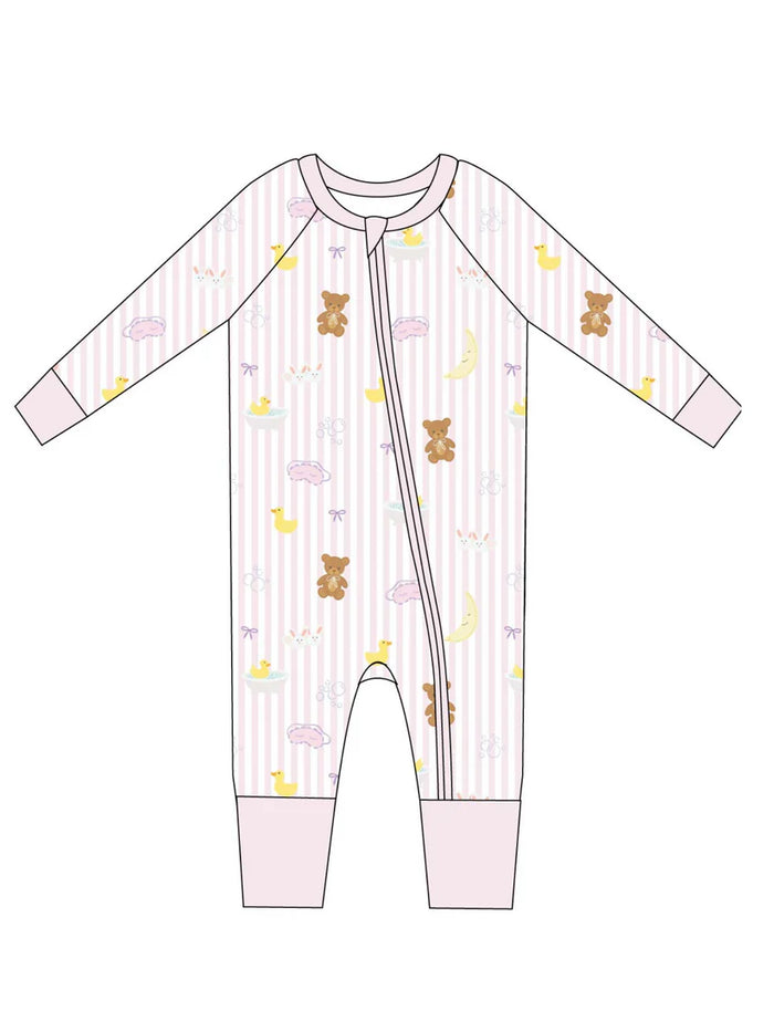 Bathtime Bows Zip Jam