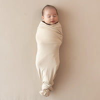 KYTE BABY SWADDLE BLANKET  BISQUE
