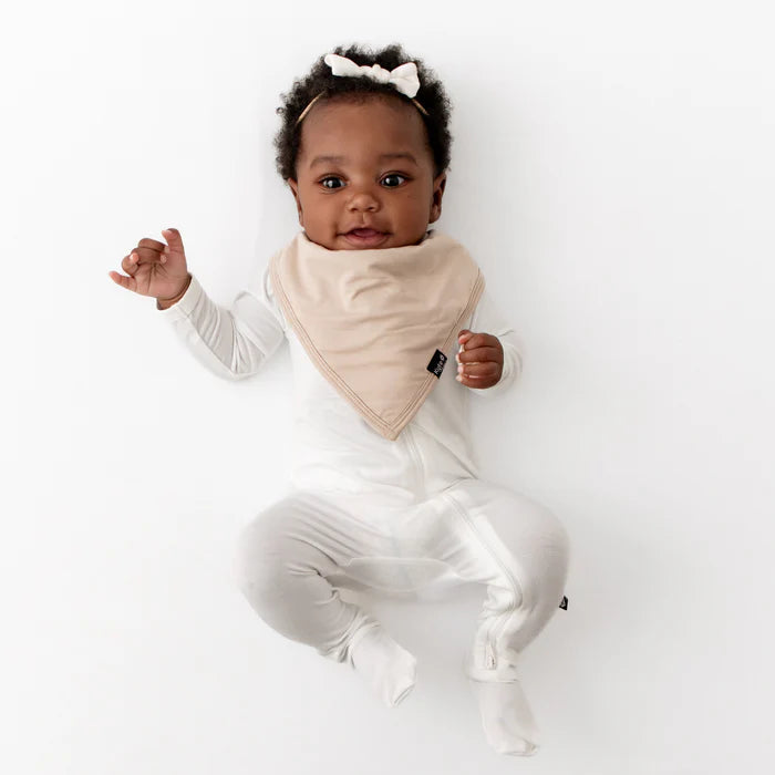 KYTE BABY BIB IN BISQUE