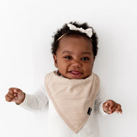 KYTE BABY BIB IN BISQUE