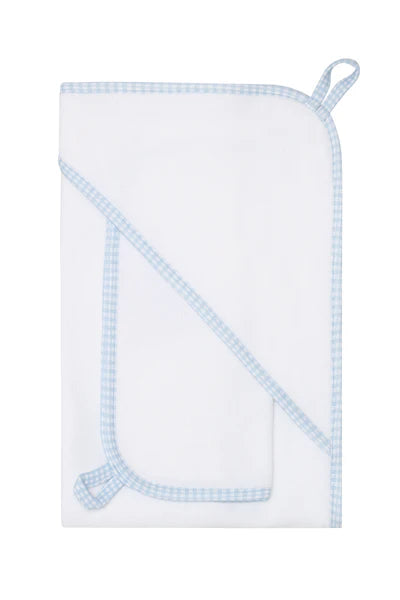 NELLAPIMA BLUE GINGHAM TOWEL SET