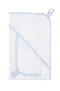 NELLAPIMA BLUE GINGHAM TOWEL SET