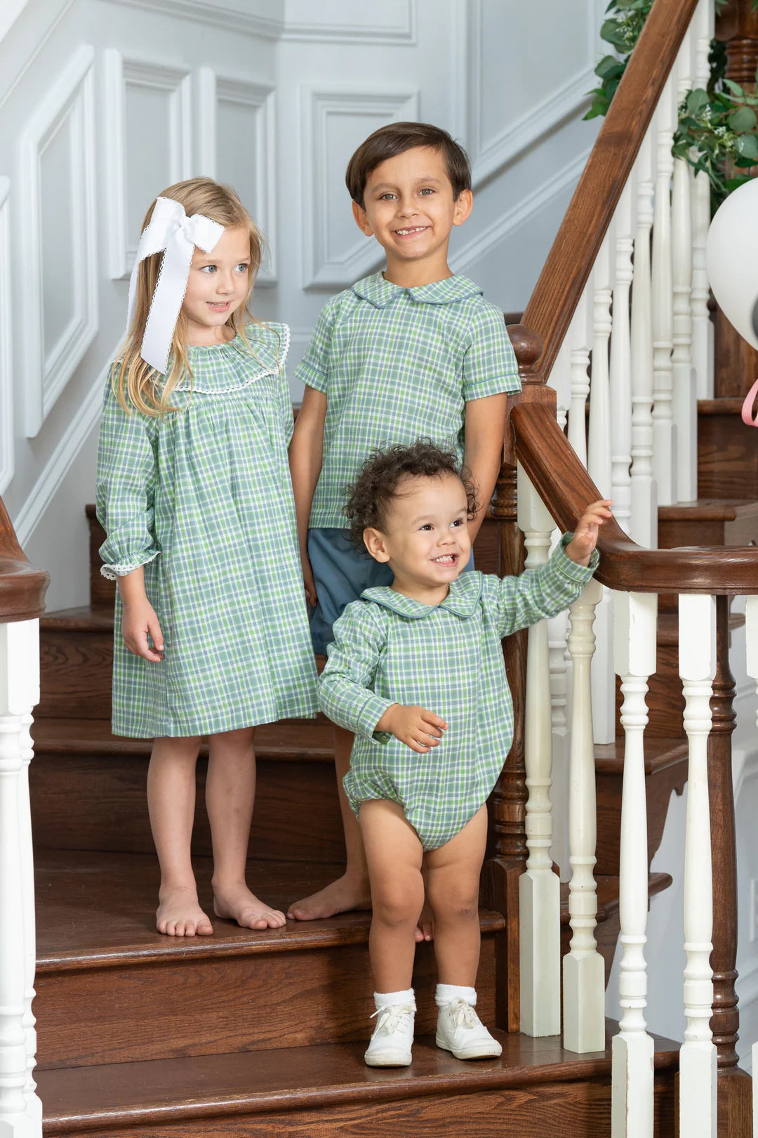 THE OAKS JAMES BUBBLE BLUEGRASS PLAID