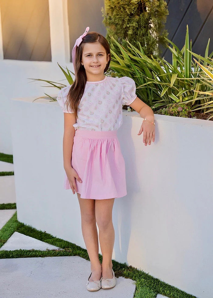 JAMES & LOTTIE KATE SKIRT SET PINK ORNAMENTS