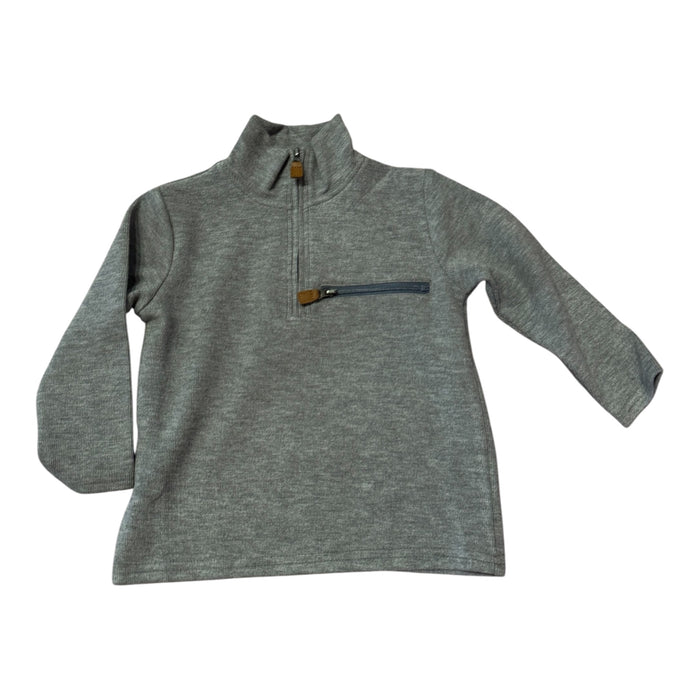Kingston 1/4 Zip Pullover Grey