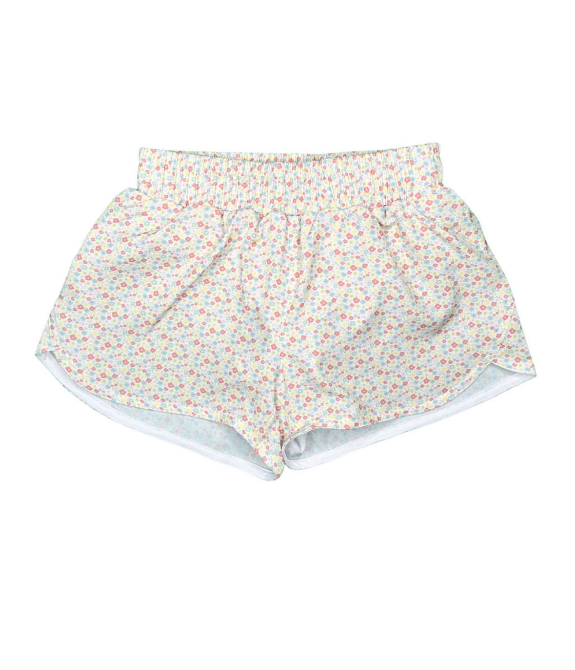 Mini Coral Floral Shorts