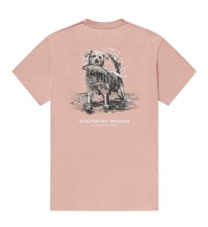 YOUTH SEAWASH TEE SHAKE AND RELEASE SALMON