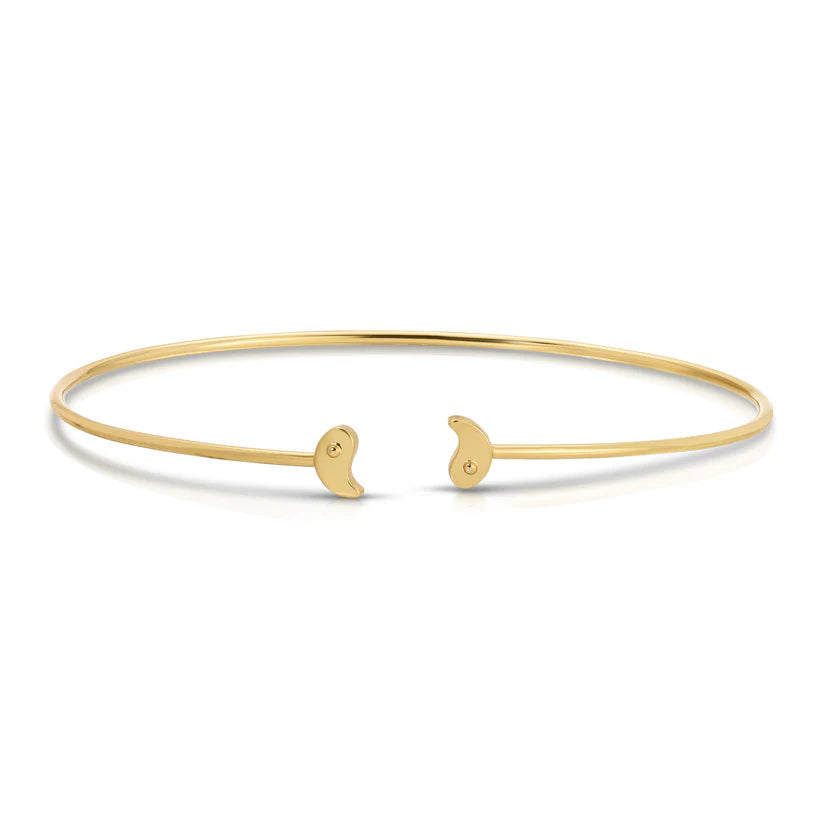 Dainty Connection Cuff - Balance- Yin & Yang