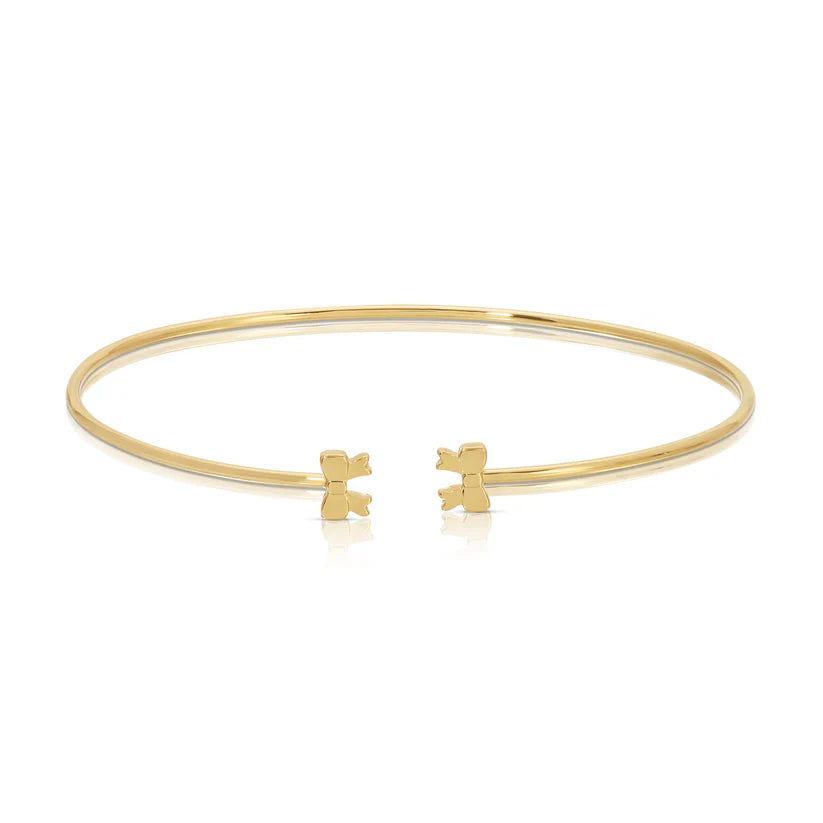 Dainty Connection Cuff - Ribbons & Bows - Double Bows