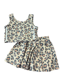 SAYLOR ATHLETIC SET LEOPARD