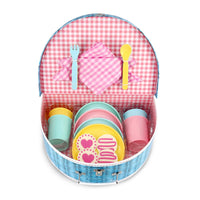 DELUXE PICINIC SET AND CARRYING CASE