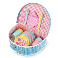 DELUXE PICINIC SET AND CARRYING CASE