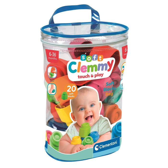 Clemmy Baby Soft Blocks 20 Pcs.