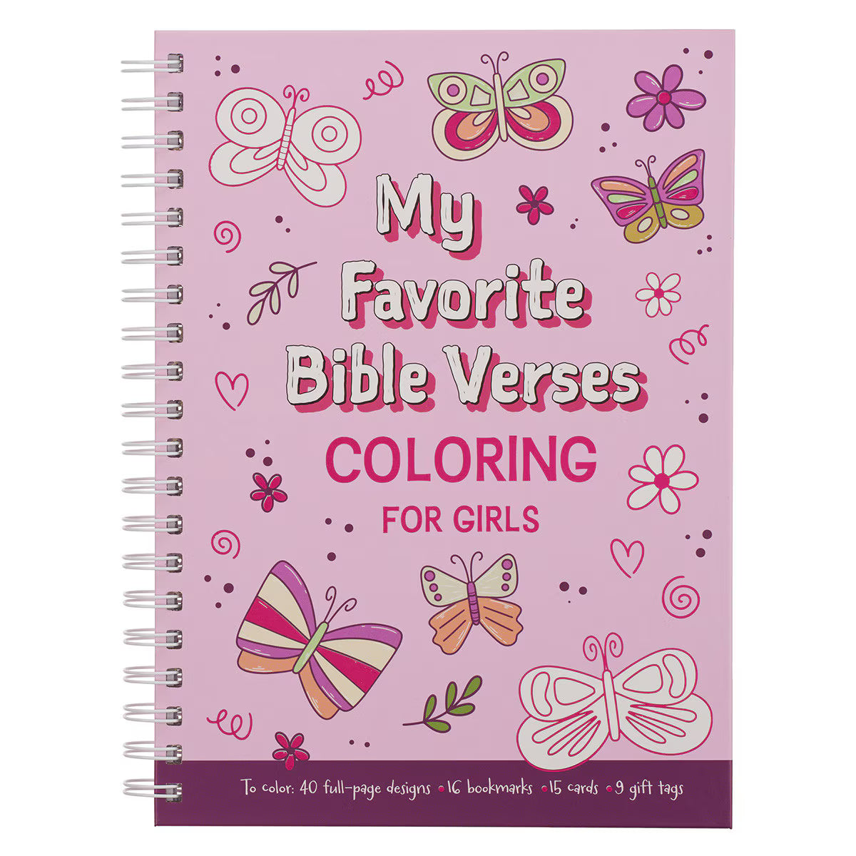 CHRISTIAN ART GIFTS MY FAVORITE BIBLE VERSES COLORING BOOK
