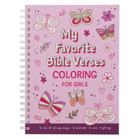 CHRISTIAN ART GIFTS MY FAVORITE BIBLE VERSES COLORING BOOK
