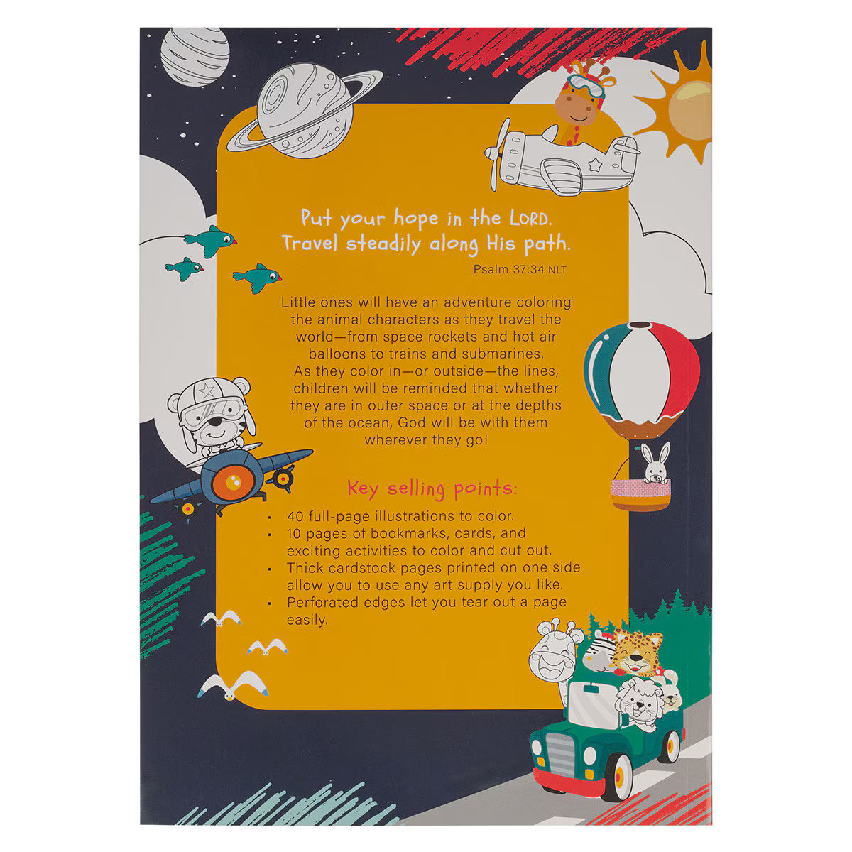 COLORING BOOK FOR KIDS GOD IS WITH ME