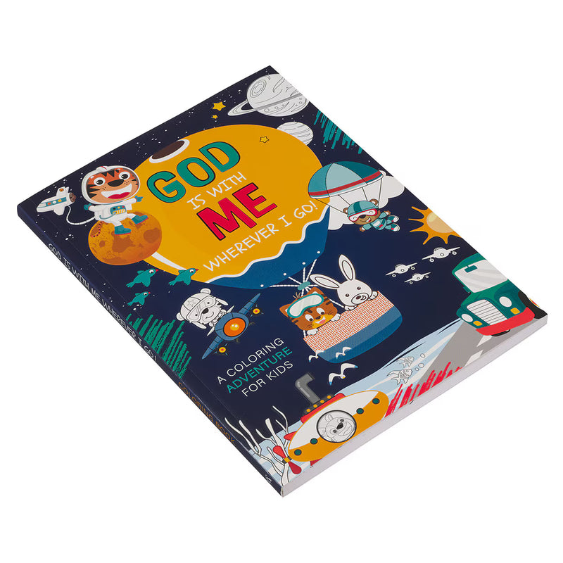COLORING BOOK FOR KIDS GOD IS WITH ME