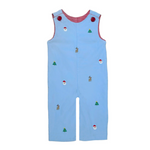 ZUCCINI KIDS CHRISTMAS LONGALL LIGHT BLUE CORD REVERSIBLE