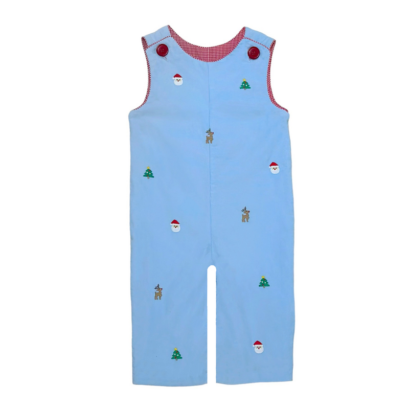 ZUCCINI KIDS CHRISTMAS LONGALL LIGHT BLUE CORD REVERSIBLE