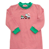 Christmas Tractor Romper