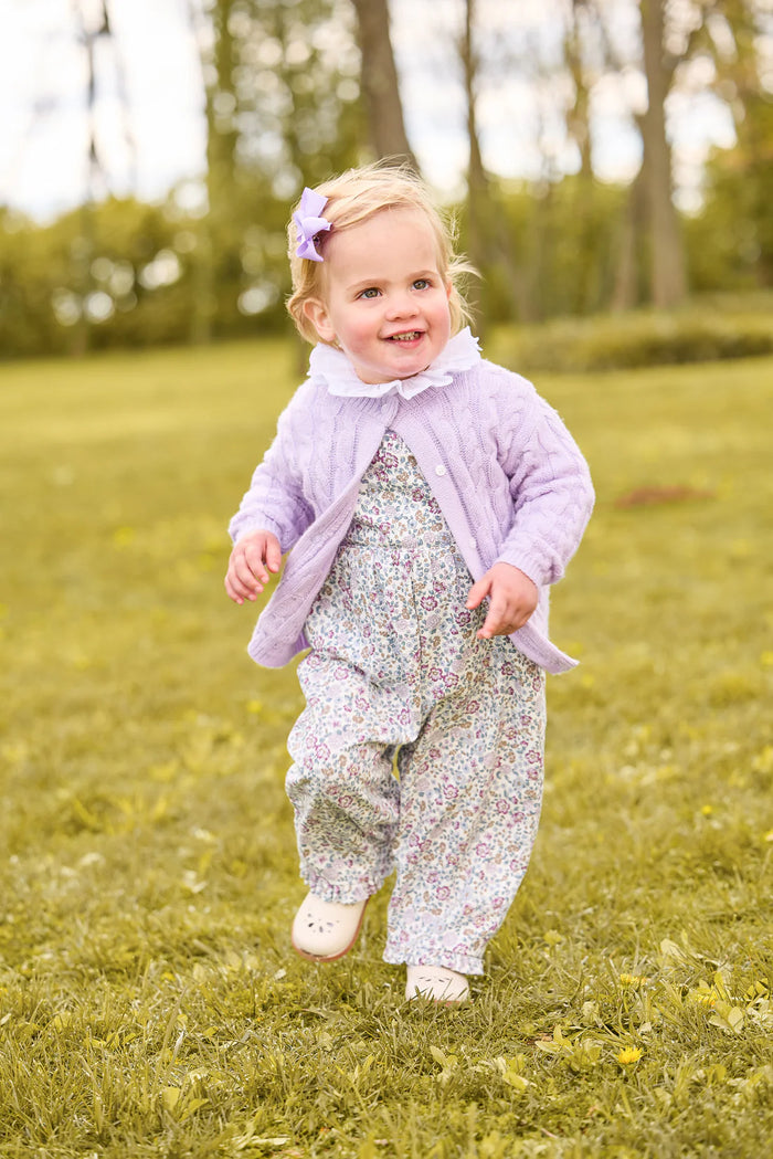 LITTLE ENGLISH CLASSIC CARDIGAN LAVENDER