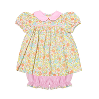 Zuccini Kids Tawny Orange Isabella Bloomer Set