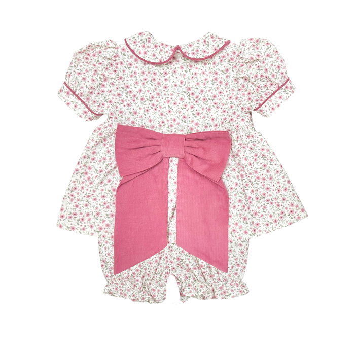 Zuccini Kids Tiny Roses Garden Hailey Bloomer Set