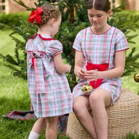 Little English Eleanor Dress Douglas Plaid