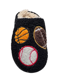 STRAUSS & RAMM LITTLE COZI SPORTS SLIPPERS