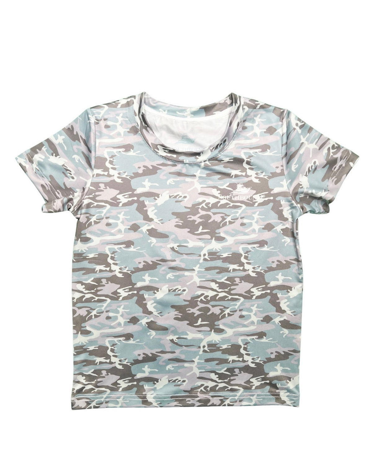 PERFORMANCE TEE GRAY SPROUT GREEN CAMO