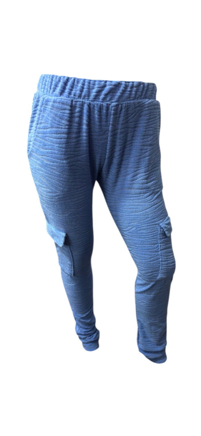 ERGE ZEBRA PANTS CAGO PANT BLUE