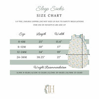 HAMNER HILL BLUE AND GREEN CHECK SLEEP SACK