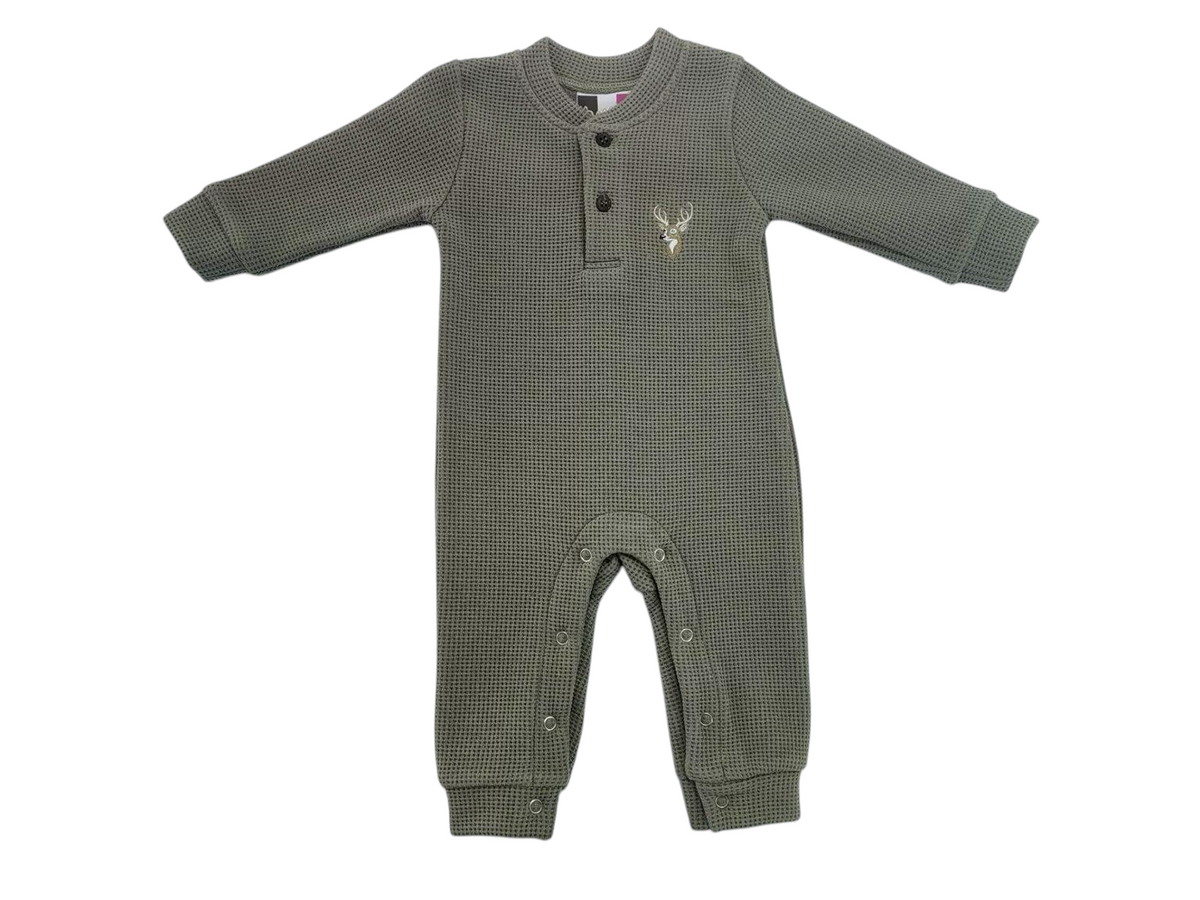 BANANA SPLIT DEER BOYS ROMPER